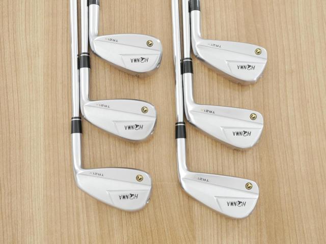 Iron set : Honma : ชุดเหล็ก Honma Tour World TR21X (ออกปี 2021 ตีง่าย ไกล) มีเหล็ก 5-10 (6 ชิ้น) ก้านเหล็ก NS Pro 950 NEO Flex S