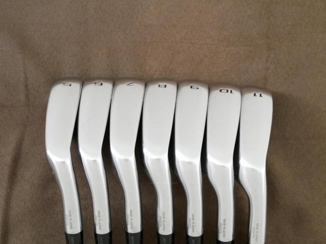 Iron set : Honma : ชุดเหล็ก Honma Tour World TR21X (ออกปี 2021 ตีง่าย ไกล) มีเหล็ก 5-11 (7 ชิ้น) ก้านกราไฟต์ Honma Vizard TR20-65 Flex R