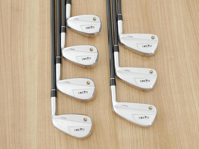 Iron set : Honma : ชุดเหล็ก Honma Tour World TR21X (ออกปี 2021 ตีง่าย ไกล) มีเหล็ก 5-11 (7 ชิ้น) ก้านกราไฟต์ Honma Vizard TR20-65 Flex R