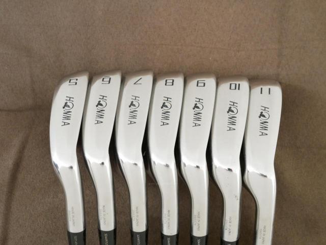 Iron set : Honma : ชุดเหล็ก Honma LB-515 (ใบใหญ่มาก หน้าเด้ง ตีง่ายมาก) มีเหล็ก 5-11 (7 ชิ้น) ก้านเหล็ก NS Pro 850 Flex S