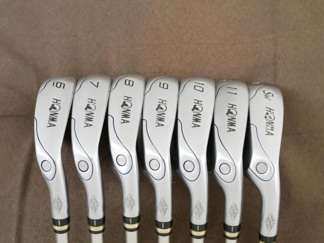 Iron set : Honma : ชุดเหล็ก Honma Beres MG700 Forged มีเหล็ก 6-11,Sw (7 ชิ้น ระยะเทียบเท่า 5-Pw,Sw) ก้าน ARMRQ UD49 Flex R (1 ดาว)