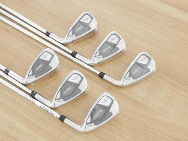 Iron set : Callaway : **ของใหม่ ยังไม่แกะพลาสติก** ชุดเหล็ก Callaway Rogue ST Max OS (ออกปี 2022 ตีง่ายสุดๆ ไกลสุดๆ) มีเหล็ก 5-Pw (6 ชิ้น) ก้านเหล็ก Dynamic Gold 95 R300