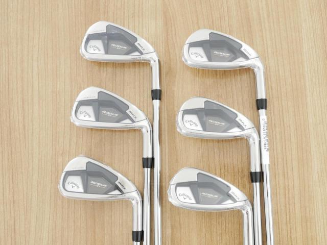 Iron set : Callaway : **ของใหม่ ยังไม่แกะพลาสติก** ชุดเหล็ก Callaway Rogue ST Max OS (ออกปี 2022 ตีง่ายสุดๆ ไกลสุดๆ) มีเหล็ก 5-Pw (6 ชิ้น) ก้านเหล็ก Dynamic Gold 95 R300