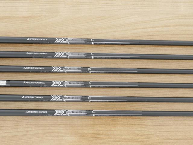 Iron set : PXG : **ของใหม่** ชุดเหล็ก PXG 0311XP GEN 6 Forged Milled Xtreme Dark (รุ่นปี 2024 ตีไกล สวย ฟิลดี) มีเหล็ก 5-Pw (6 ชิ้น) ก้านกราไฟต์ Mitsubishi MMT 70 Flex R