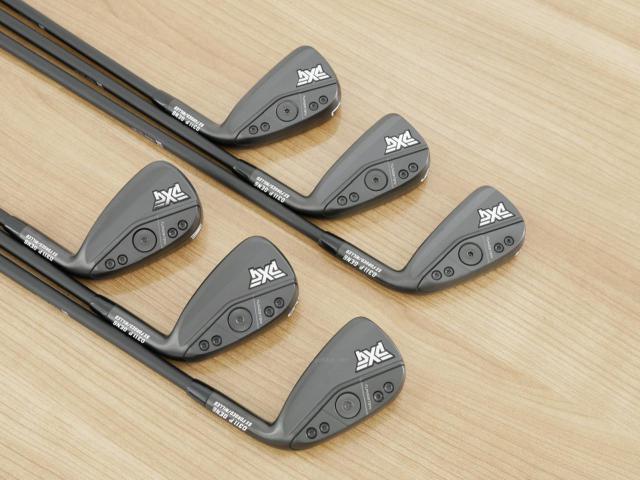 Iron set : PXG : **ของใหม่** ชุดเหล็ก PXG 0311P GEN 6 Forged Milled Xtreme Dark (รุ่นปี 2024 ตีไกล สวย ฟิลดี) มีเหล็ก 5-Pw (6 ชิ้น) ก้านกราไฟต์ Mitsubishi MMT 80 Flex S