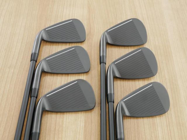 Iron set : PXG : **ของใหม่** ชุดเหล็ก PXG 0311P GEN 6 Forged Milled Xtreme Dark (รุ่นปี 2024 ตีไกล สวย ฟิลดี) มีเหล็ก 5-Pw (6 ชิ้น) ก้านกราไฟต์ Mitsubishi MMT 80 Flex S