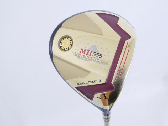 Driver : Other Brand : ไดรเวอร์ Mutsumi Honma MH555 (ปี 2022 หัวขนาด 555cc. หน้าเด้งเกินกฏ) Loft 10.5 Flex SR