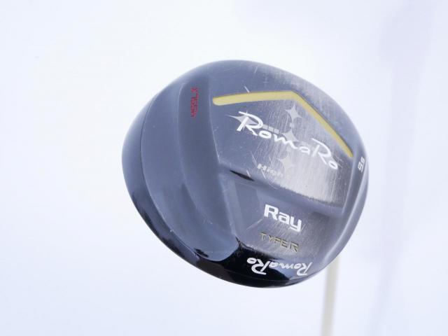 Driver : Romaro : ไดรเวอร์ Romaro Ray Type R High COR (หน้าเด้งเกินกฏ ไกลมาก หายากมาก) Loft 9.5 ก้าน Fujikura ROMBAX 4F09 Flex R2