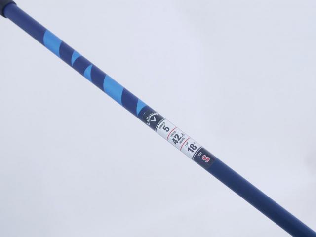 Fairway Wood : callaway : หัวไม้ 5 Callaway Paradym (รุ่นปี 2023 Japan Spec.) Loft 18 ก้าน Fujikura Ventus TR 5 Flex S