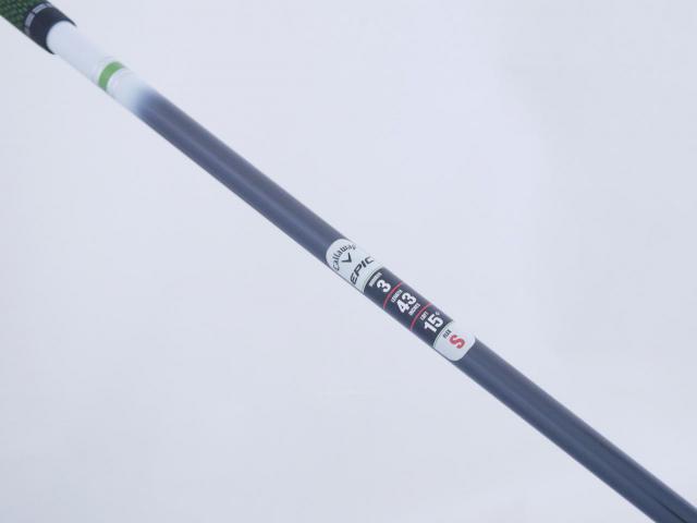 Fairway Wood : callaway : หัวไม้ 3 Callaway EPIC Speed (รุ่นปี 2021) Loft 15 ก้าน Mitsubishi Diamana 50 Flex S