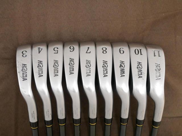 Iron set : Honma : ชุดเหล็ก Honma TwinMarks AP-302 (หน้าเด้ง Titanium) มีเหล็ก 3-11 (9 ชิ้น) ก้านกราไฟต์ Flex R