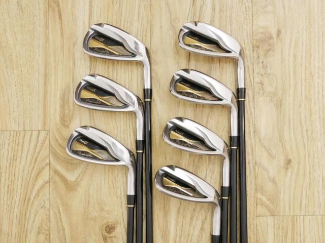 Iron set : Romaro : ชุดเหล็ก Romaro Ray Alpha Gold (ใบใหญ่ ตีไกลมากๆ หน้าเด้ง) มีเหล็ก 6-Pw,Aw,Sw (7 ชิ้น) ก้านกราไฟต์ Flex SR