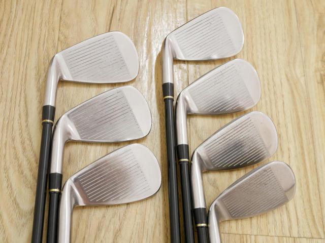 Iron set : Romaro : ชุดเหล็ก Romaro Ray Alpha Gold (ใบใหญ่ ตีไกลมากๆ หน้าเด้ง) มีเหล็ก 6-Pw,Aw,Sw (7 ชิ้น) ก้านกราไฟต์ Flex SR