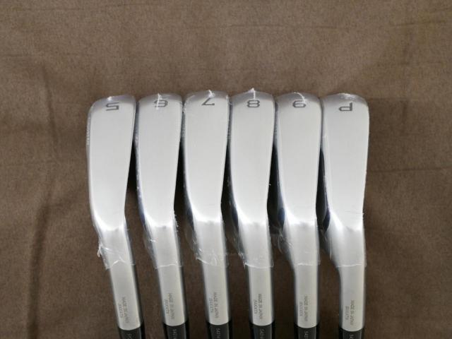 Iron set : Honma : **ของใหม่ ยังไม่แกะพลาสติก** ชุดเหล็ก Honma Tour World TW757P (ออกปี 2022) มีเหล็ก 5-Pw (6 ชิ้น) ก้านกราไฟต์ Honma Vizard 50 Flex R