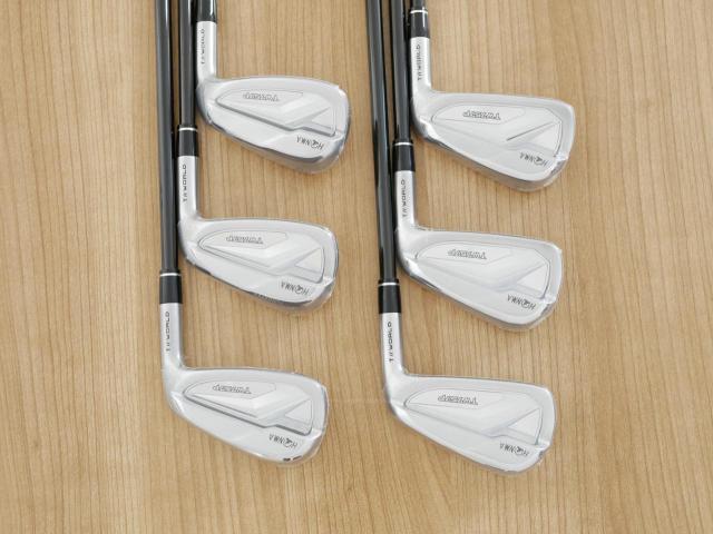 Iron set : Honma : **ของใหม่ ยังไม่แกะพลาสติก** ชุดเหล็ก Honma Tour World TW757P (ออกปี 2022) มีเหล็ก 5-Pw (6 ชิ้น) ก้านกราไฟต์ Honma Vizard 50 Flex R