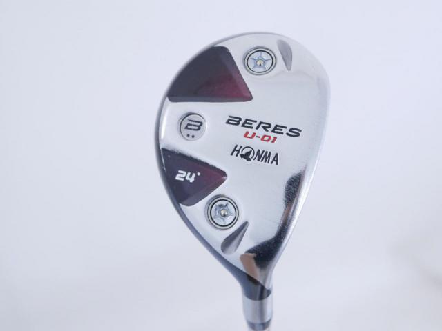 Fairway Wood : Honma : ไม้กระเทย Honma Beres U-01 Loft 24 ก้าน ARMRQ 6 (62) Flex S (2 ดาว)
