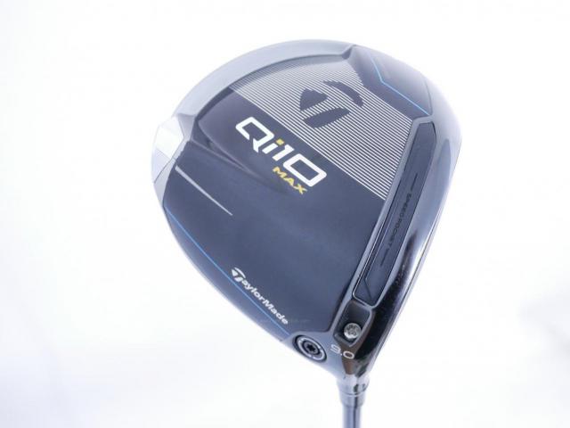 Driver : Taylormade : ไดรเวอร์ Taylormade Qi10 MAX (ออกปี 2024) Loft 9 ก้าน Mitsubishi Diamana TM50 Flex S
