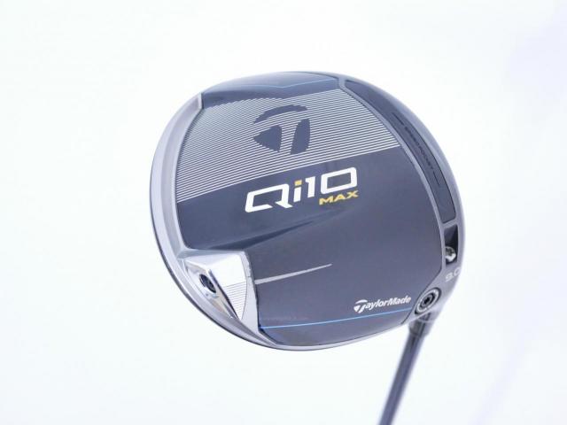 Driver : Taylormade : ไดรเวอร์ Taylormade Qi10 MAX (ออกปี 2024) Loft 9 ก้าน Mitsubishi Diamana TM50 Flex S