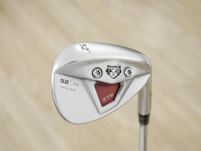 Wedge : Taylormade : Wedge Taylormade ZTP Milled Loft 52 ก้านเหล็ก KBS Wedge Flex