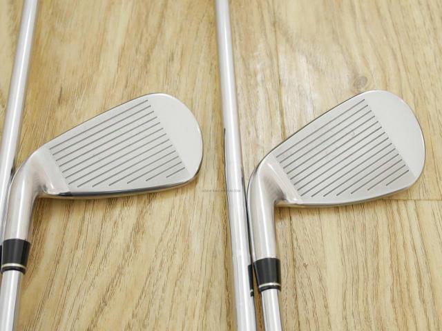 Iron set : Tsuruya : ชุดเหล็ก Tsuruya AXEL XP HM (หน้าเด้ง ตีไกลมากๆ) มีเหล็ก 5-Pw (6 ชิ้น) ก้านเหล็ก NS Pro 950 Flex R