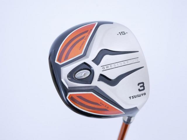 Fairway Wood : Tsuruya : หัวไม้ 3 Tsuruya Onesider DS (หัวเหลี่ยม) Loft 15 Flex R