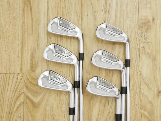 Iron set : Callaway : ชุดเหล็ก Callaway X Forged CB (รุ่นปี 2022) มีเหล็ก 5-Pw (6 ชิ้น) ก้านเหล็ก Dynamic Gold S200