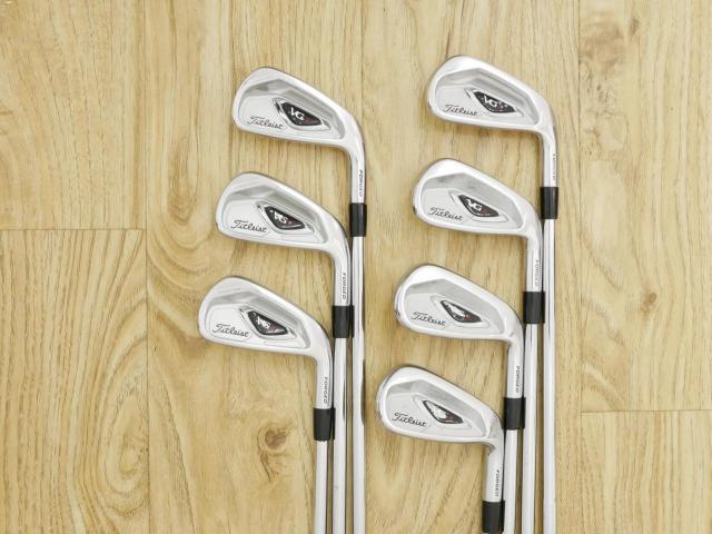 Iron set : Titleist : ชุดเหล็ก Titleist VG3 Forged (ปี 2017 Japan Spec. นุ่มแน่น) มีเหล็ก 4-Pw (7 ชิ้น) ก้านเหล็ก Dynamic Gold AMT S200