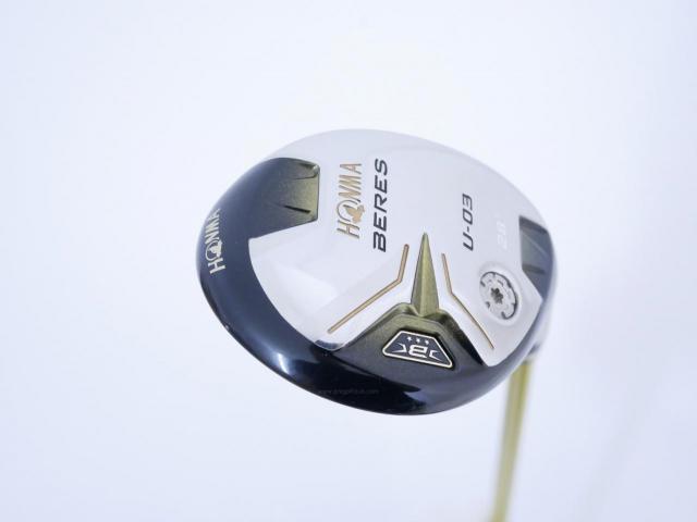 Fairway Wood : Honma : **ก้าน 3 ดาว** ไม้กระเทย Honma Beres U-03 (ออกปี 2015) Loft 28 ก้าน ARMRQ 8 (49) Flex R (3 ดาว)