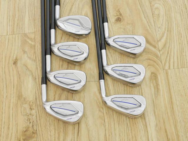 Iron set : Mizuno : ชุดเหล็ก Mizuno JPX 900 Hot Metal (ตัวท้อป ใบใหญ่ ตีง่าย ไกล) มีเหล็ก 5-Pw,Aw (7 ชิ้น) ก้านกราไฟต์ Project X LZ 60g Flex A