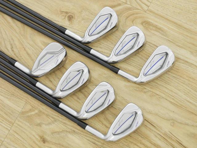 Iron set : Mizuno : ชุดเหล็ก Mizuno JPX 900 Hot Metal (ตัวท้อป ใบใหญ่ ตีง่าย ไกล) มีเหล็ก 5-Pw,Aw (7 ชิ้น) ก้านกราไฟต์ Project X LZ 60g Flex A