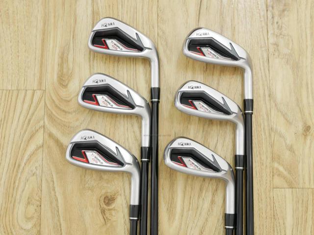 Iron set : Honma : ชุดเหล็ก Honma Tour World GS (ออกปี 2021 ใบใหญ่ ตีง่าย ไกล) มีเหล็ก 6-11 (6 ชิ้น) ก้านกราไฟต์ Honma Speedtuned 48 Flex SR