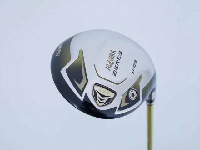 Fairway Wood : Honma : **ก้าน 3 ดาว** หัวไม้ 3 Honma Beres S-03 (ปี 2015) Loft 15 ก้าน ARMRQ 8 (49) Flex SR (3 ดาว)