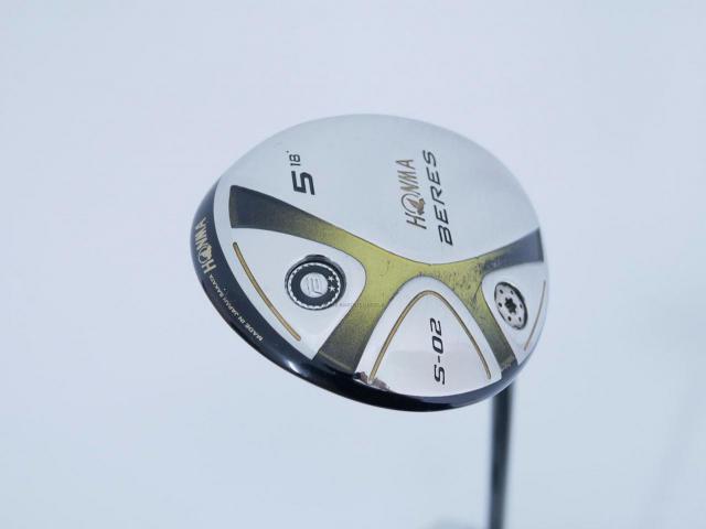 Fairway Wood : Honma : หัวไม้ 5 Honma Beres S-02 Loft 18 ก้าน ARMRQ 6 (49) Flex R (2 ดาว)