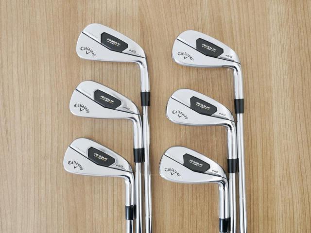 Iron set : Callaway : ชุดเหล็ก Callaway Rogue ST Pro (ออกปี 2022 คม นุ่ม แน่นมาก) มีเหล็ก 5-Pw (6 ชิ้น) ก้านเหล็ก Dynamic Gold S200