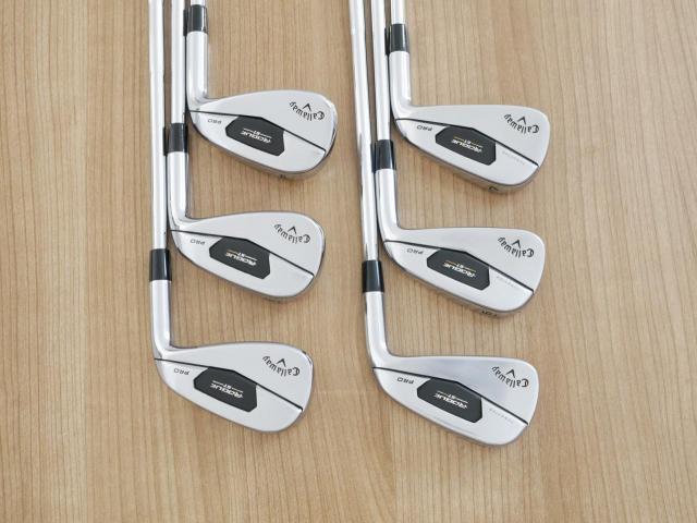 Iron set : Callaway : ชุดเหล็ก Callaway Rogue ST Pro (ออกปี 2022 คม นุ่ม แน่นมาก) มีเหล็ก 5-Pw (6 ชิ้น) ก้านเหล็ก Dynamic Gold S200
