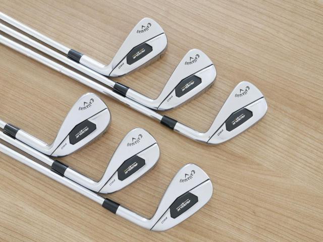 Iron set : Callaway : ชุดเหล็ก Callaway Rogue ST Pro (ออกปี 2022 คม นุ่ม แน่นมาก) มีเหล็ก 5-Pw (6 ชิ้น) ก้านเหล็ก Dynamic Gold S200