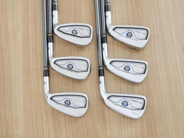 Iron set : Taylormade : ชุดเหล็ก Taylormade Gloire F Forged (รุ่นท๊อปสุด Japan Spec.) มีเหล็ก 5-Pw (6 ชิ้น) ก้านกราไฟต์ Flex R