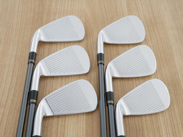 Iron set : Taylormade : ชุดเหล็ก Taylormade Gloire F Forged (รุ่นท๊อปสุด Japan Spec.) มีเหล็ก 5-Pw (6 ชิ้น) ก้านกราไฟต์ Flex R