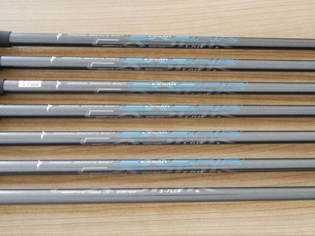 Iron set : Mizuno : ชุดเหล็ก Mizuno EURUS G6 (ใบใหญ่ ตีง่าย) มีเหล็ก 6-Pw,Aw,Sw (7 ชิ้น) ก้านกราไฟต์ Flex S