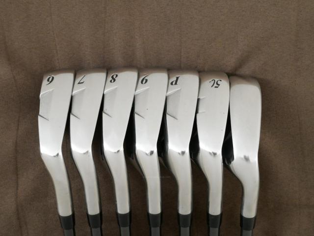 Iron set : Mizuno : ชุดเหล็ก Mizuno EURUS G6 (ใบใหญ่ ตีง่าย) มีเหล็ก 6-Pw,Aw,Sw (7 ชิ้น) ก้านกราไฟต์ Flex S