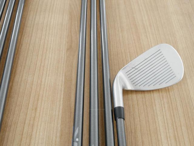 Iron set : Mizuno : ชุดเหล็ก Mizuno EURUS G6 (ใบใหญ่ ตีง่าย) มีเหล็ก 6-Pw,Aw,Sw (7 ชิ้น) ก้านกราไฟต์ Flex S