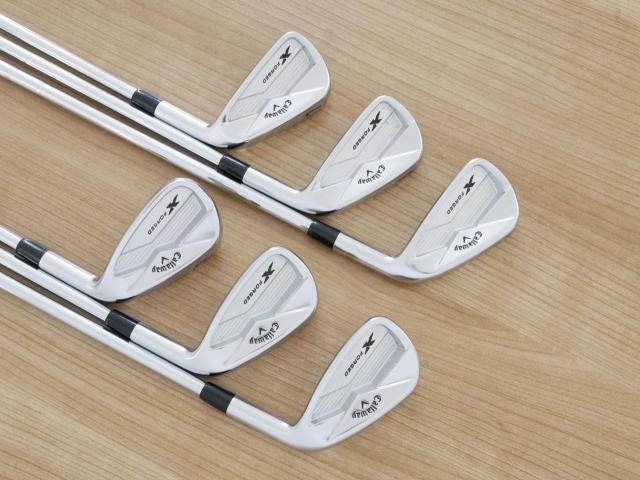 Iron set : Callaway : ชุดเหล็ก Callaway X Forged (ปี 2019) มีเหล็ก 5-Pw (6 ชิ้น) ก้านเหล็ก NS Pro Modus 105 Flex S