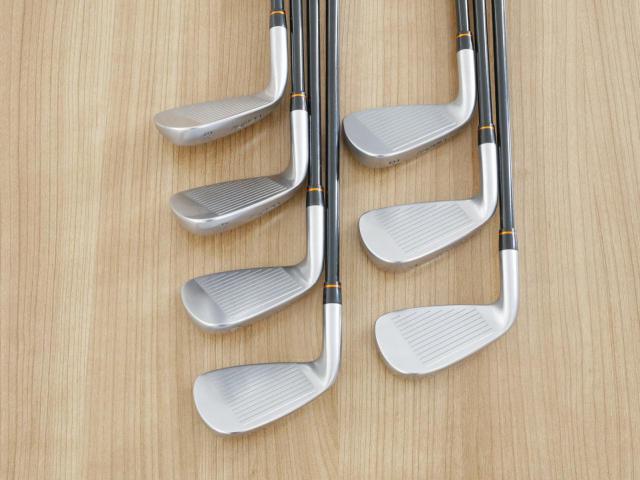 Iron set : Honma : ชุดเหล็ก Honma ATHPORT E+ มีเหล็ก 6-10,Aw,Sw (7 ชิ้น) ก้านกราไฟต์ Honma ARMRQ WT-53 Flex R
