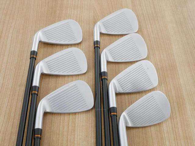 Iron set : Honma : ชุดเหล็ก Honma ATHPORT E+ มีเหล็ก 6-10,Aw,Sw (7 ชิ้น) ก้านกราไฟต์ Honma ARMRQ WT-53 Flex R