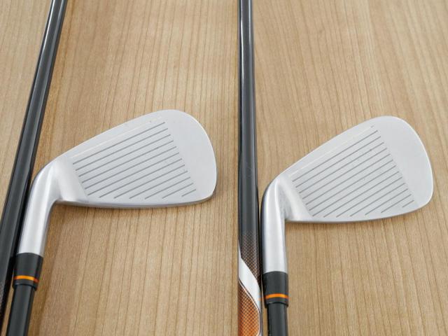 Iron set : Honma : ชุดเหล็ก Honma ATHPORT E+ มีเหล็ก 6-10,Aw,Sw (7 ชิ้น) ก้านกราไฟต์ Honma ARMRQ WT-53 Flex R
