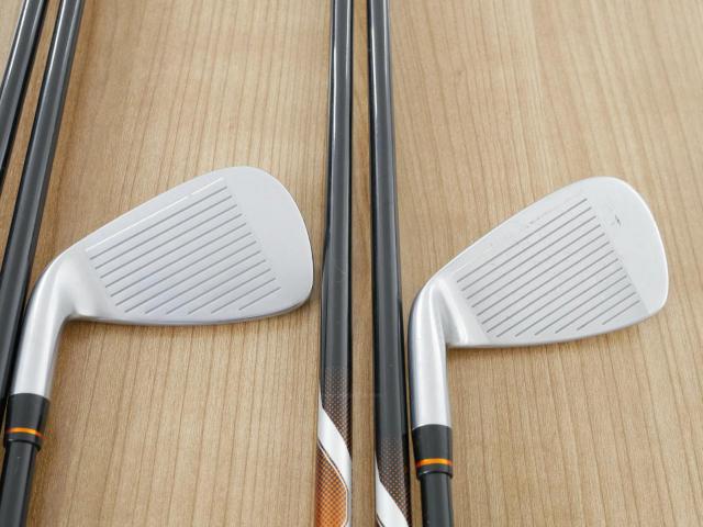 Iron set : Honma : ชุดเหล็ก Honma ATHPORT E+ มีเหล็ก 6-10,Aw,Sw (7 ชิ้น) ก้านกราไฟต์ Honma ARMRQ WT-53 Flex R
