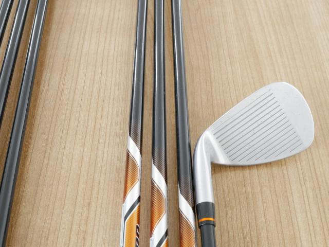 Iron set : Honma : ชุดเหล็ก Honma ATHPORT E+ มีเหล็ก 6-10,Aw,Sw (7 ชิ้น) ก้านกราไฟต์ Honma ARMRQ WT-53 Flex R