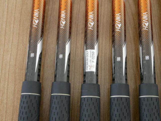 Iron set : Honma : ชุดเหล็ก Honma ATHPORT E+ มีเหล็ก 6-10,Aw,Sw (7 ชิ้น) ก้านกราไฟต์ Honma ARMRQ WT-53 Flex R