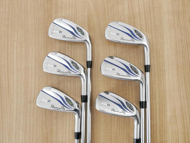 Iron set : Romaro : ชุดเหล็ก Romaro Ray Alpha Forged (ปี 2021 ใบใหญ่ ตีไกลกว่าปกติมาก) มีเหล็ก 6-Pw,Aw (6 ชิ้น) ก้านเหล็ก NS Pro ZELOS 6 Flex R