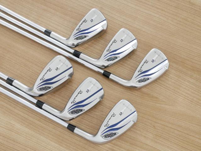 Iron set : Romaro : ชุดเหล็ก Romaro Ray Alpha Forged (ปี 2021 ใบใหญ่ ตีไกลกว่าปกติมาก) มีเหล็ก 6-Pw,Aw (6 ชิ้น) ก้านเหล็ก NS Pro ZELOS 6 Flex R